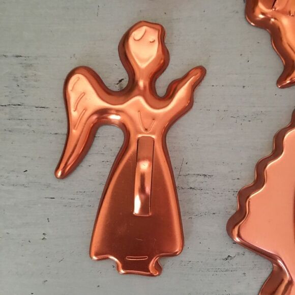 Vintage Copper Cookie Cutters | Lot of 7 - Picture 5 of 6